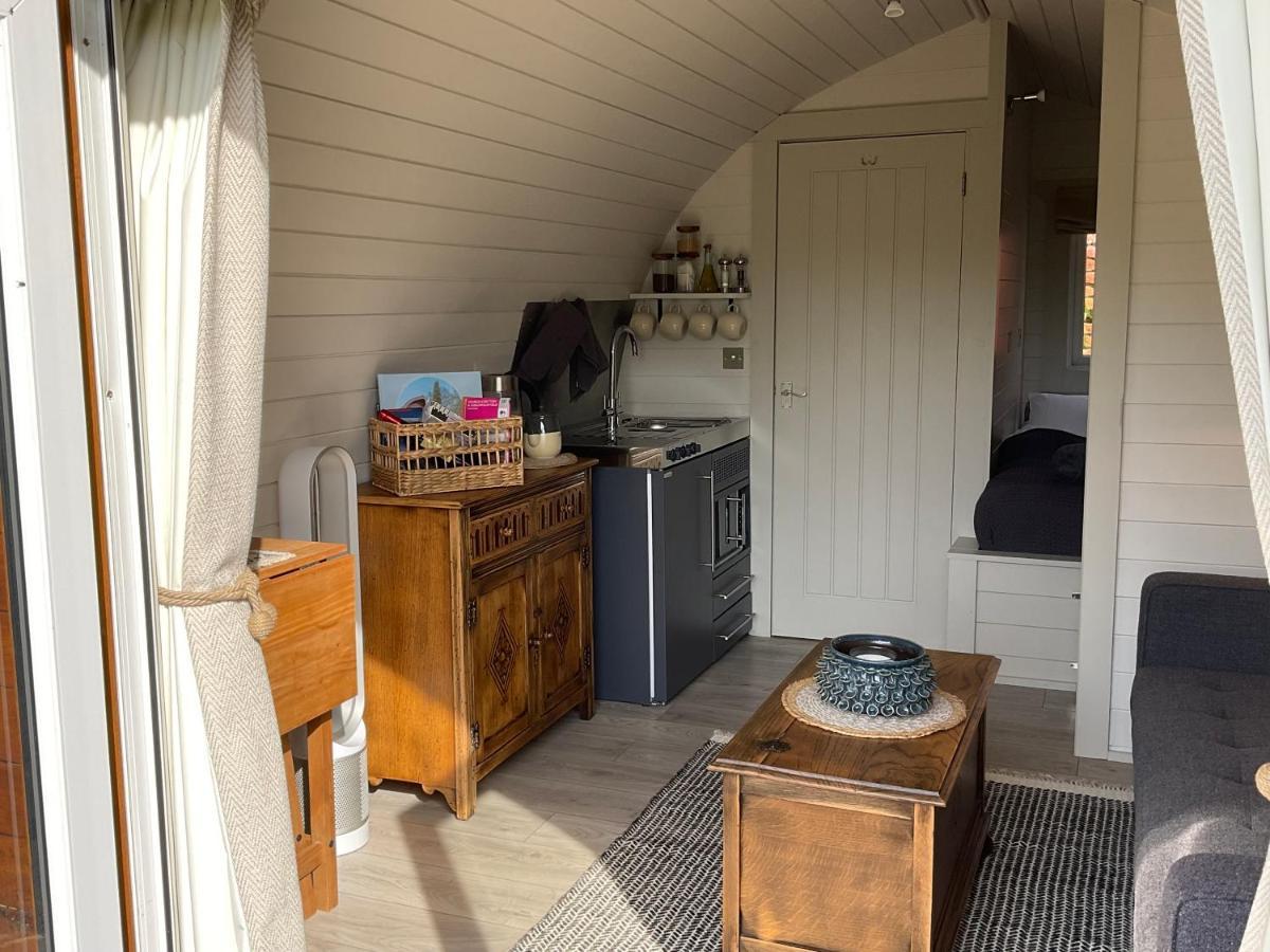 Secluded Cosy Luxury Pod With Wood Fired Hot Tub Hotel Shrewsbury Luaran gambar